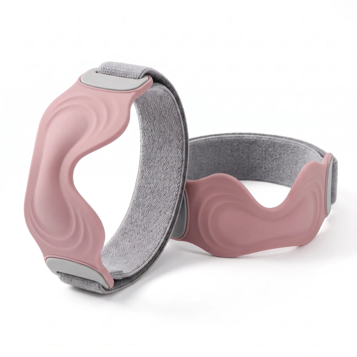 Patellar tendon strap pair in pink